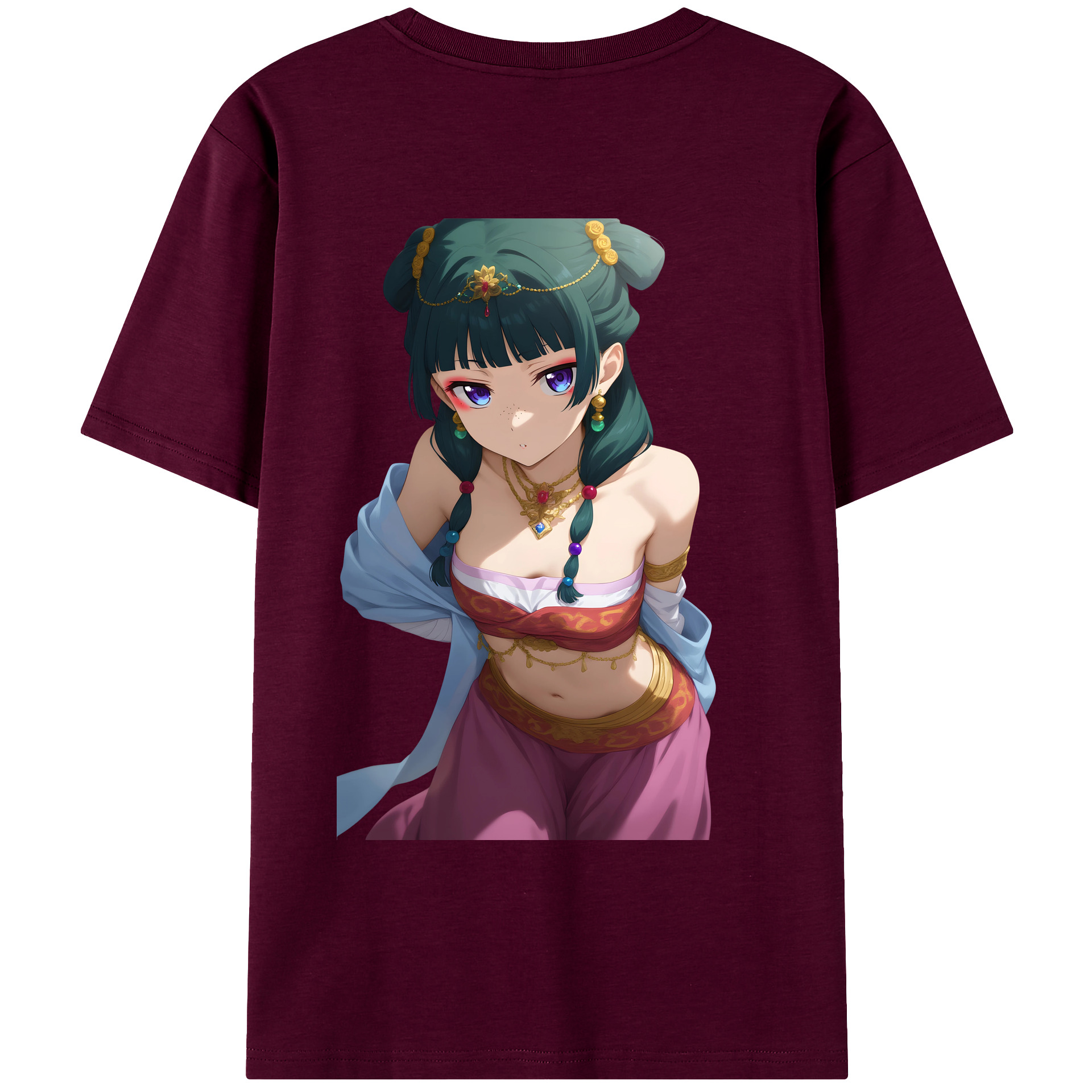 （画像用） 薬屋のひとりごと The Apothecary Diaries レディース半袖Tシャツ(バックプリント)